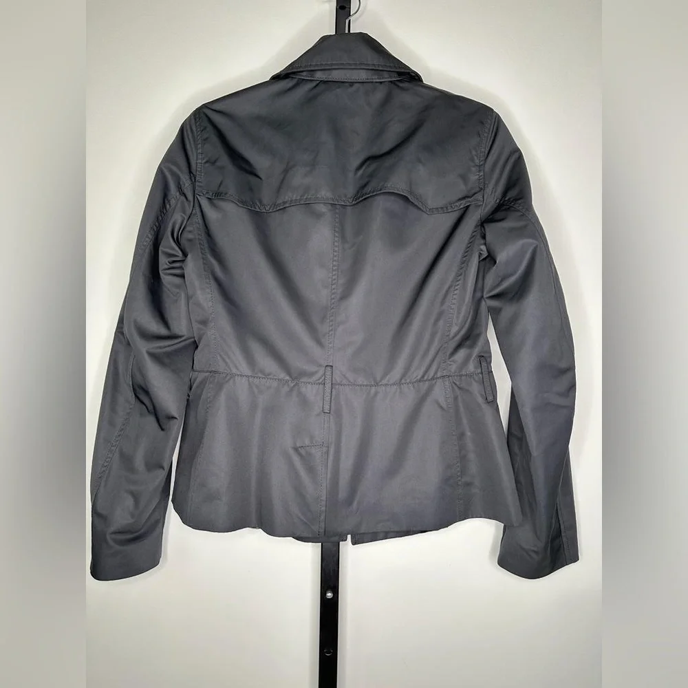 Bally Black Trench Coat - Like New Condition